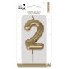 BOUGIE OR CHIFFRE 2
