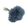 BOUQUET 6 DAHLIAS 26 CM BLEU DENIM