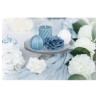 PLATEAU VERRE CATHERINE SUR PIED DIA 24.7CM X 8.3CM