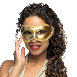 DEMI-MASQUE LOUP GABRIELLA OR