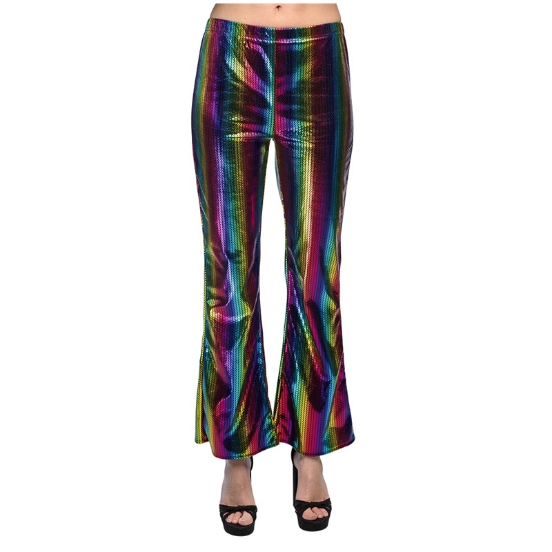 PANTALON  STRECH PATTE D'EPH MULTICOLORE RAINBOW TAILLE M