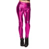 LEGGING STRECH ROSE FUSCHIA METALLIQUE TAILLE L-XL