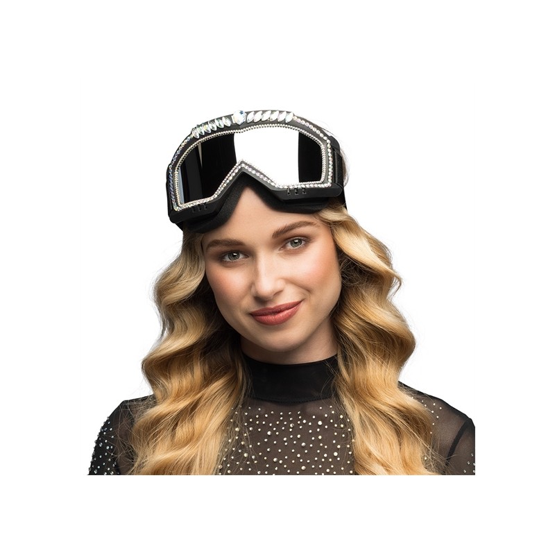 LUNETTES MASQUE DE SKI NOIRE AVEC STRASS PARTY GALAXY LUNETTES MASQUE DE SKI NOIRE AVEC STRASS PARTY GALAXY