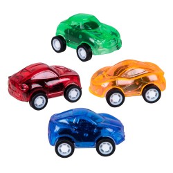 4 VOITURES A FRICTION COULEURS DIFFERENTES