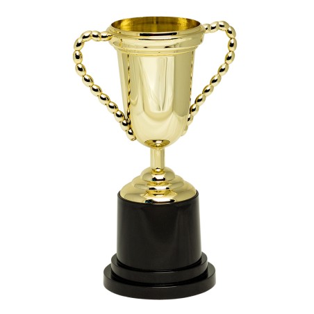 TROPHEE OU COUPE EN PLASTIQUE OR 25 CM 