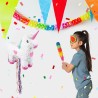 PINATA LICORNE BLANCHE A TAPER OU A TIRER