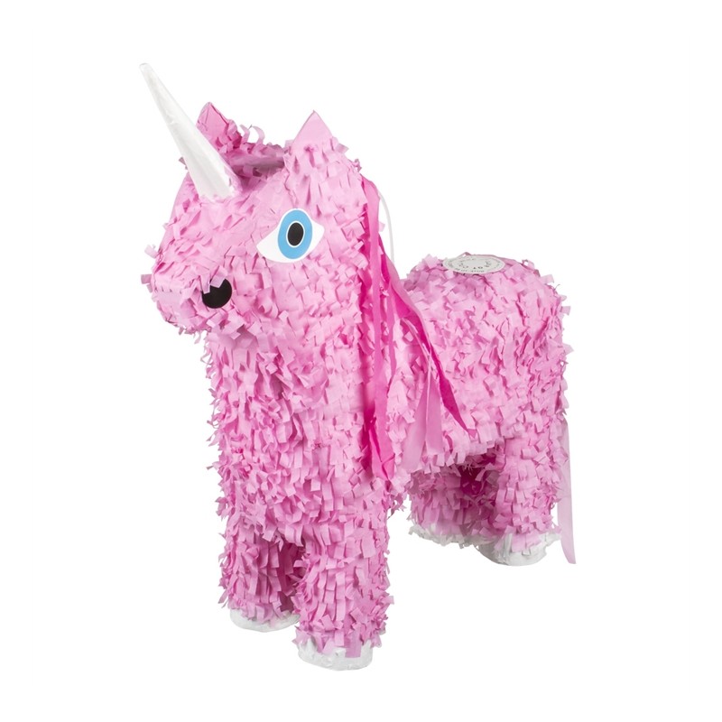 PINATA ROSE LICORNE A TAPER 47 X 39 CM PINATA ROSE LICORNE A TAPER 47 X 39 CM