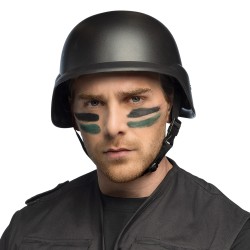 CASQUE TACTIQUE SOLDAT MILITAIRE NOIR