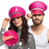 CASQUETTE SEQUIN ROSE SANDY CANDY