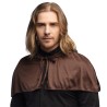 DEGUISEMENT CAPE COURTE MARRON 65 CM