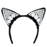 SERRE-TETE  CHAT NOIR AVEC STRASS DIAMOND