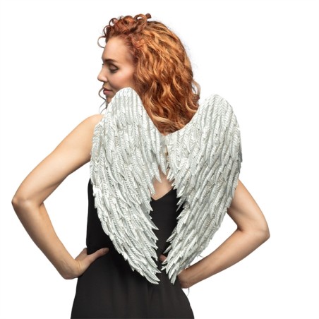 AILES D'ANGE GLAM ARGENT 40 X 55 CM
