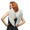 AILES D'ANGE GLAM ARGENT 40 X 55 CM