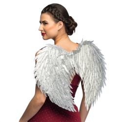 AILES D'ANGE GLAM ARGENT 40 X 55 CM