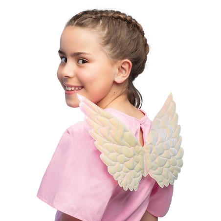 AILES D'ANGE AURORA BLANC NACRE PERLE 23 X 45 CM