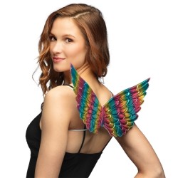 AILES D'ANGE AURORA MULTICOLORE ARC EN CIEL 23 X 45 CM