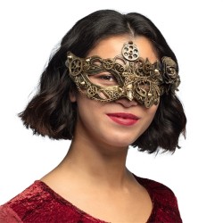 LOUP OU DEMI MASQUE STEAMFLOWER STEAMPUNK MORDORE