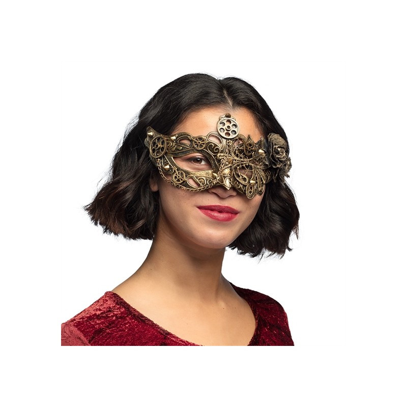 LOUP OU DEMI MASQUE STEAMFLOWER STEAMPUNK MORDORE LOUP OU DEMI MASQUE STEAMFLOWER STEAMPUNK MORDORE