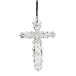 COLLIER CROIX DE CURE OU PRETRE ARGENT 