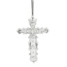 COLLIER CROIX DE CURE OU PRETRE ARGENT 