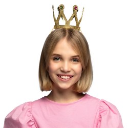 COURONNE DE REINE SUR SERRE TETE OR LOUISA