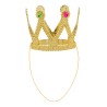 COURONNE DE REINE SUR SERRE TETE OR LOUISA