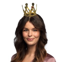 COURONNE DE REINE SUR SERRE TETE OR LOUISA