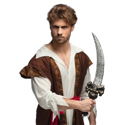 EPEE DE PIRATE SKULL TETE DE MORT 59 CM
