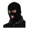 CAGOULE NOIRE EN MAILLE 