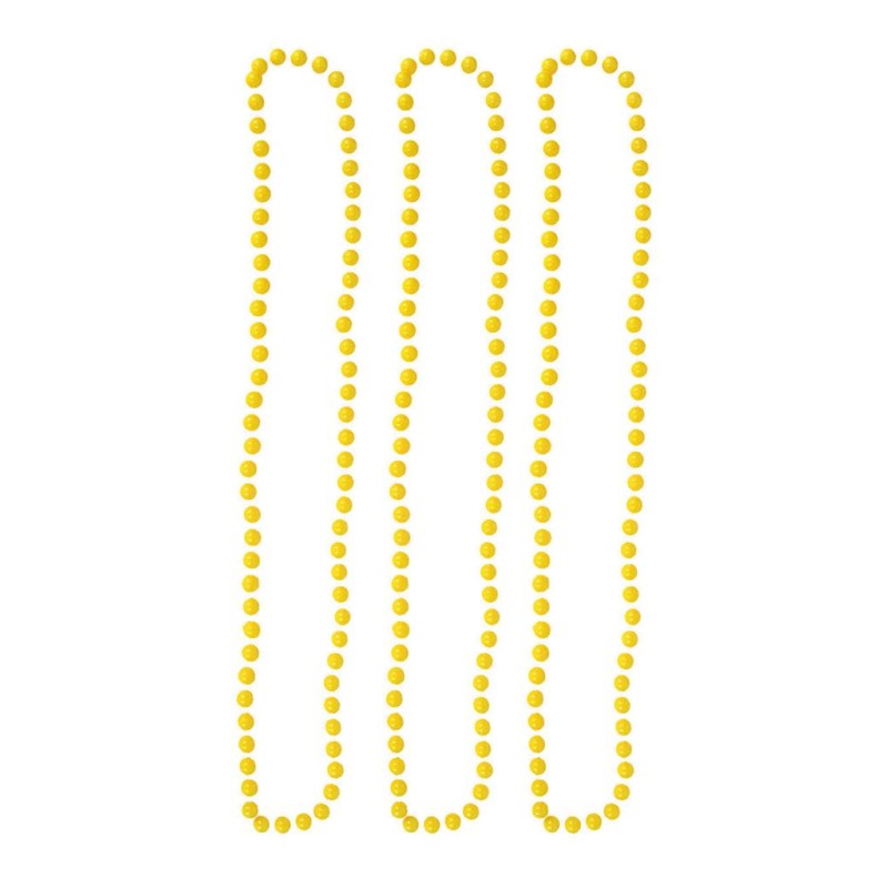 3 COLLIERS FLUO JAUNE FLUO 40 CM 3 COLLIERS FLUO JAUNE FLUO 40 CM