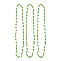 3 COLLIERS FLUO VERT FLUO 40 CM