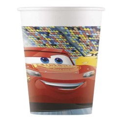 8 GOBELETS CARS 3 20 CL 