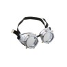 LUNETTES STEAMPUNK ARGENT