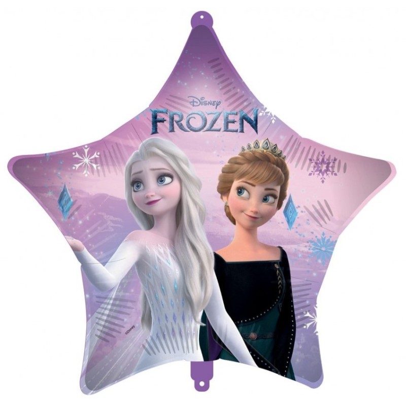 BALLON METALLIQUE ETOILE LA REINE DES NEIGES FROZEN 46 CM BALLON METALLIQUE ETOILE LA REINE DES NEIGES FROZEN 46 CM