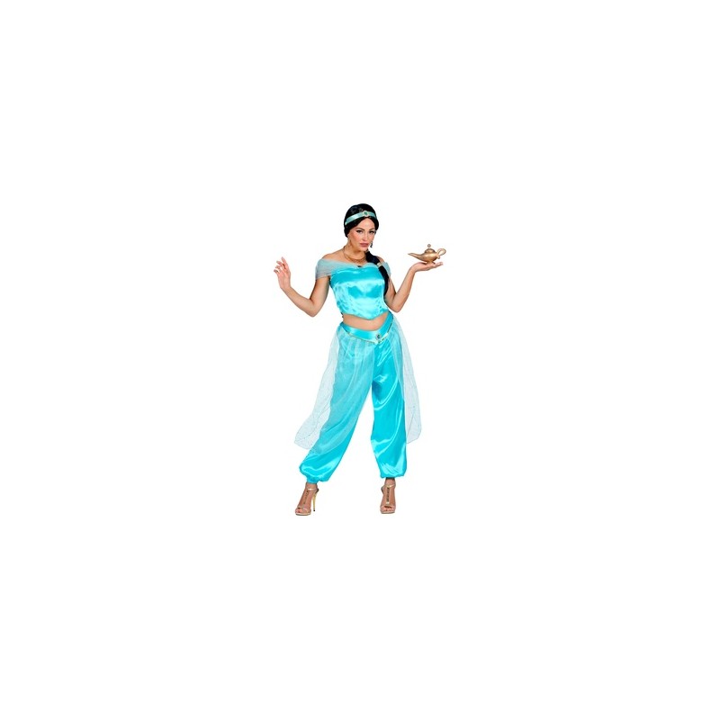 DEGUISEMENT PRINCESSE ARABE BLEUE JASMIN TAILLE S DEGUISEMENT PRINCESSE ARABE BLEUE JASMIN TAILLE S