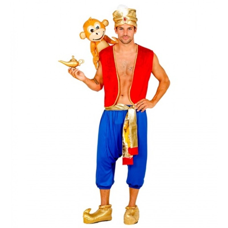 DEGUISEMENT ALADIN PRINCE ARABE ROUGE ET BLEU TAILLE M DEGUISEMENT ALADIN PRINCE ARABE ROUGE ET BLEU TAILLE M