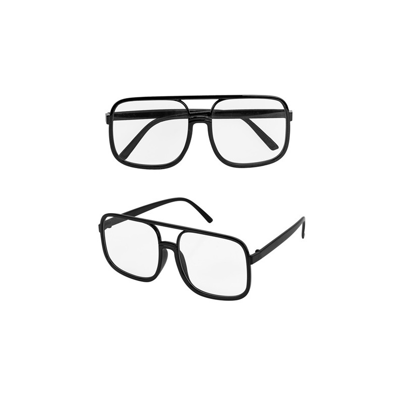 LUNETTES HIP HOP ANNEES 90 AVEC VERRES TRANSPARENTS LUNETTES HIP HOP ANNEES 90 AVEC VERRES TRANSPARENTS