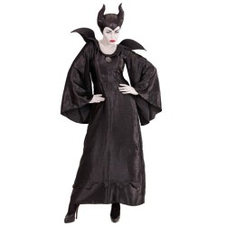 DEGUISEMENT HALLOWEEN SORCIERE NOIR  MALEFIQUE TAILLE XL