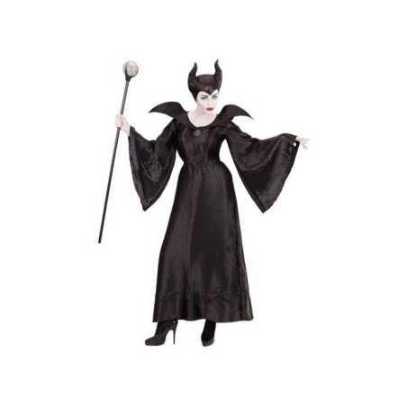 DEGUISEMENT HALLOWEEN SORCIERE NOIRE MALEFIQUE  TAILLE L