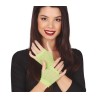 MITAINES OU GANTS RESILLES  FLUO VERT COURT 11 CM