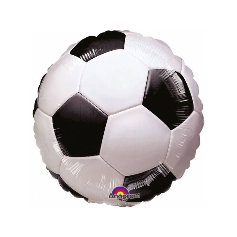 BALLON METALLIQUE BALLON DE FOOT DIAM 43 CM BALLON METALLIQUE BALLON DE FOOT DIAM 43 CM