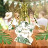 CENTRE DE TABLE JOYEUX ANNIVERSAIRE TROPICAL 