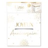URNE ANNIVERSAIRE PARTY CHIC BLANC ET OR