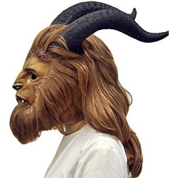 MASQUE LATEX  DE LA BETE FILM DISNEY
