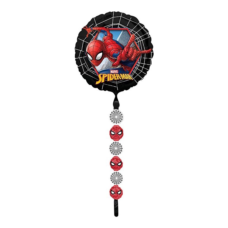 BALLON METALLIQUE ROND AIRWALKER SPIDERMAN 60 CM X 170 CM BALLON METALLIQUE ROND AIRWALKER SPIDERMAN 60 CM X 170 CM