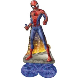 BALLON METALLIQUE AIRLOONZ SPIDERMAN 66 X 137 CM 