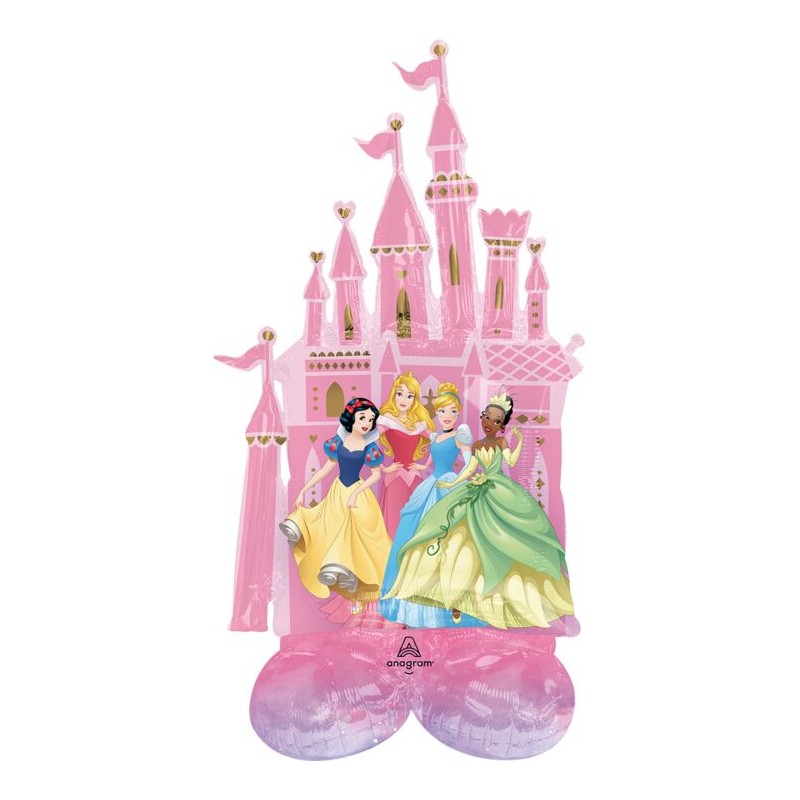 BALLON AIRLOONZ CHATEAU DE PRINCESSE DISNEY 66 X 134 CM BALLON AIRLOONZ CHATEAU DE PRINCESSE DISNEY 66 X 134 CM