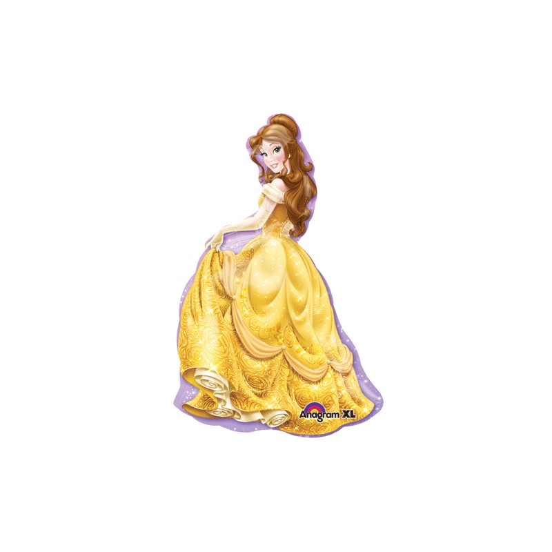 BALLON METALLIQUE PRINCESSE DISNEY LA BELLE DE LA BELLE ET LA BETE 39 X 99CM BALLON METALLIQUE PRINCESSE DISNEY LA BELLE DE LA BELLE ET LA BETE 39 X 99CM