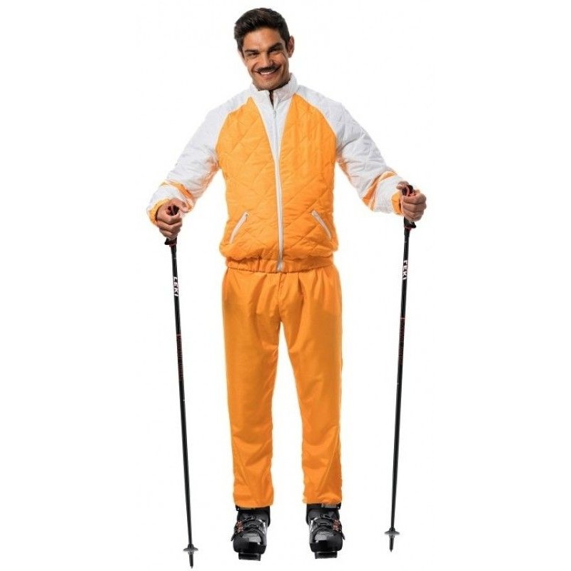 DEGUISEMENT TENUE DE SKI JEAN-CLAUDE DUSSE TAILLE XL DEGUISEMENT TENUE DE SKI JEAN-CLAUDE DUSSE TAILLE XL