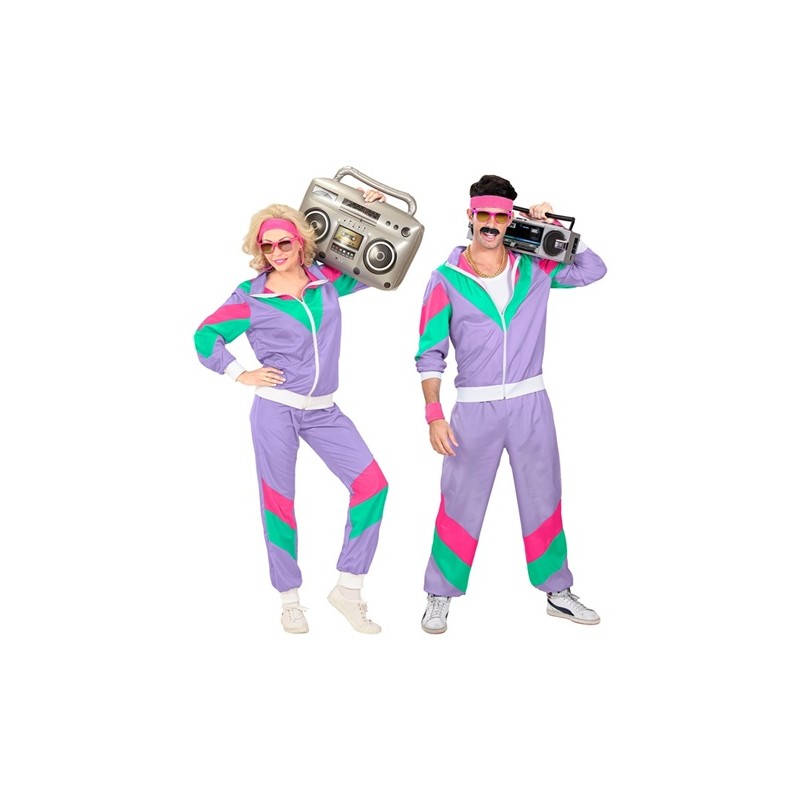 DEGUISEMENT SURVETEMENT OU JOGGING ANNEES 80 VIOLET TAILLE XL DEGUISEMENT SURVETEMENT OU JOGGING ANNEES 80 VIOLET TAILLE XL